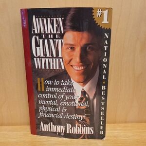 Anthony Robbins - Awaken the Giant Within - Paperback Bestseller Book